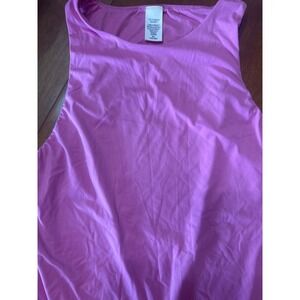 Victorias Secret Pink Sleeveless High Neck Thong Bodysuit Size M Logo Detail